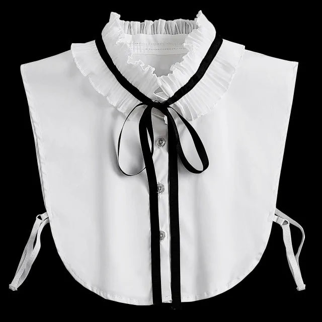 Col Claudine Détachable pour Femmes - Élevez Votre Style