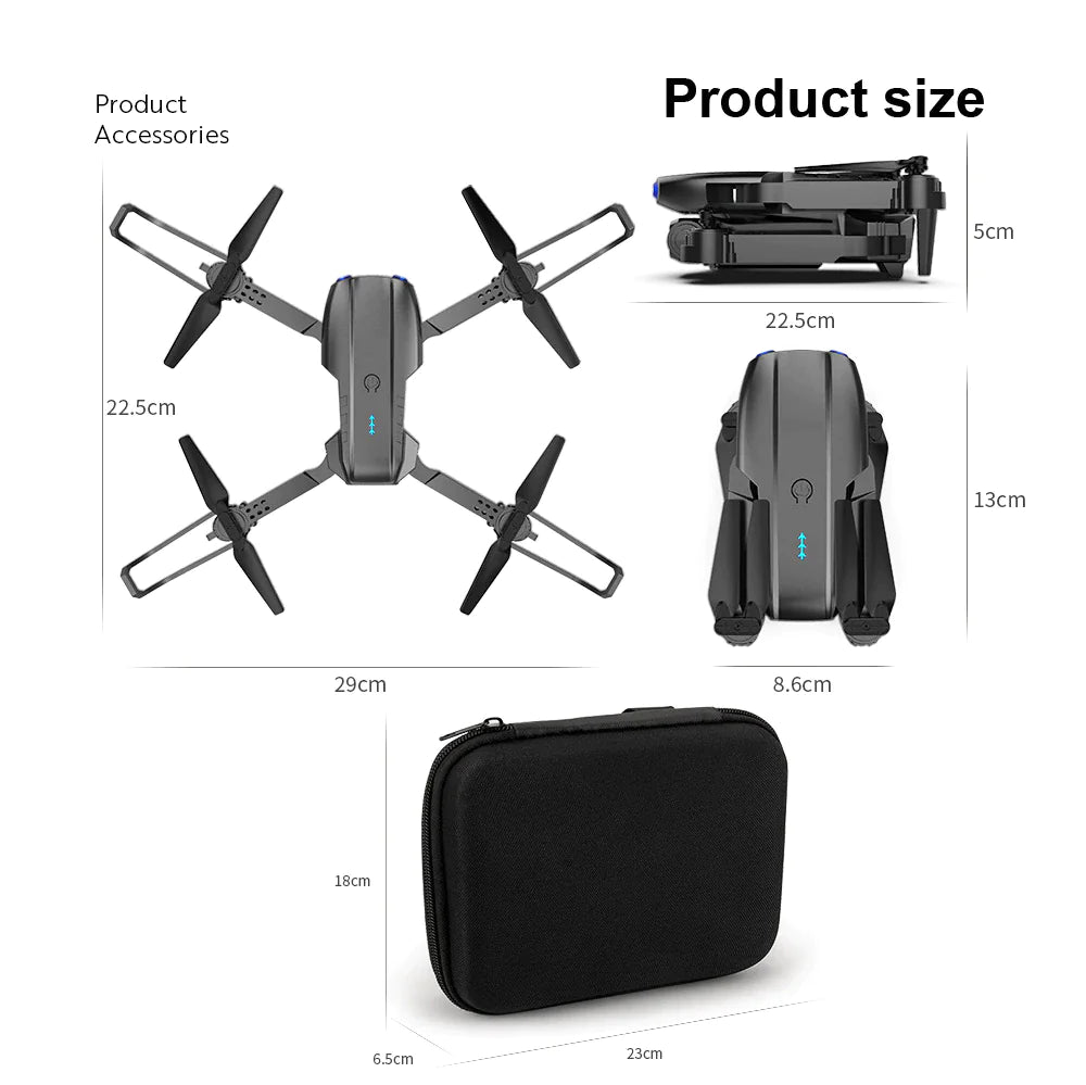 X Pro 5G Quadcopter Drone with 4K Dual Camera