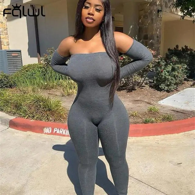 Combinaison Bodycon Sans Bretelles pour Femmes - Élégance Effortless