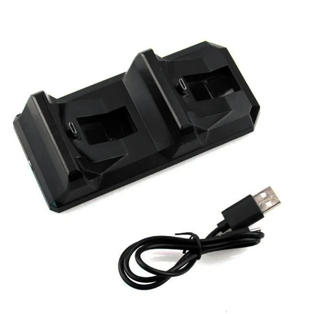 Station de charge USB double pour manettes PS4