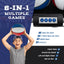 Gbruno Dual Shot Basketball Arcade Game - 8 Game Modes, 4 Balls