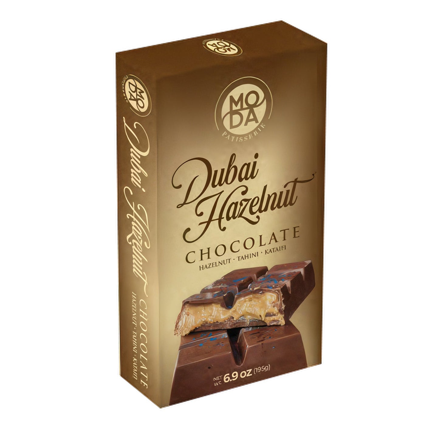 Moda Dubai Chocolate Bar – 200 g (7 oz) - Korvel