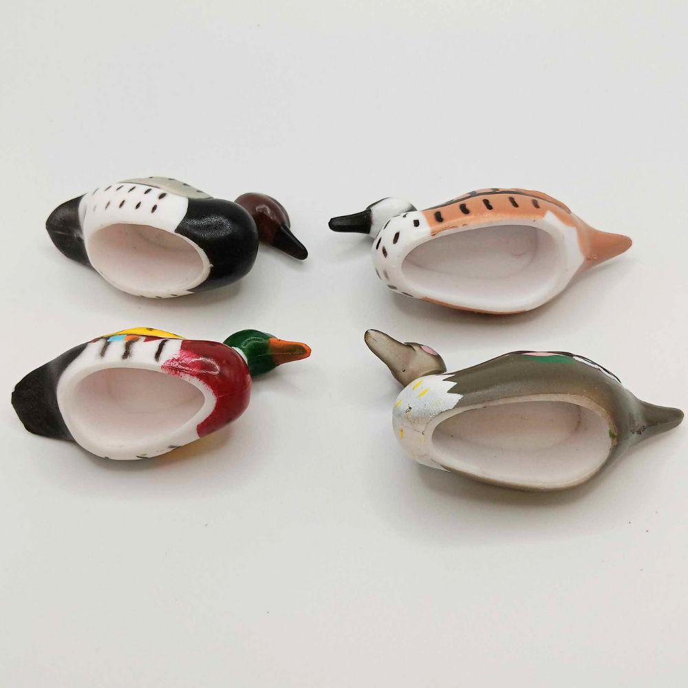Oasis Supply 3" Adornos de Pastel de Pato Mallard Asortidos, 4 ct