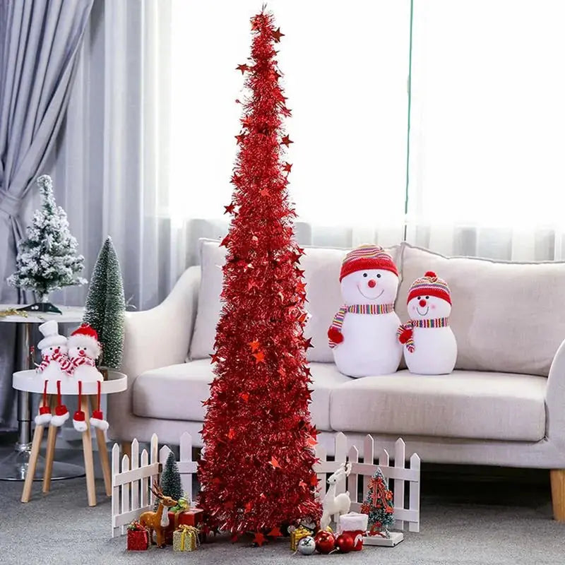 Arbre de Noël pop-up premium pour une décoration de fête sans effort
