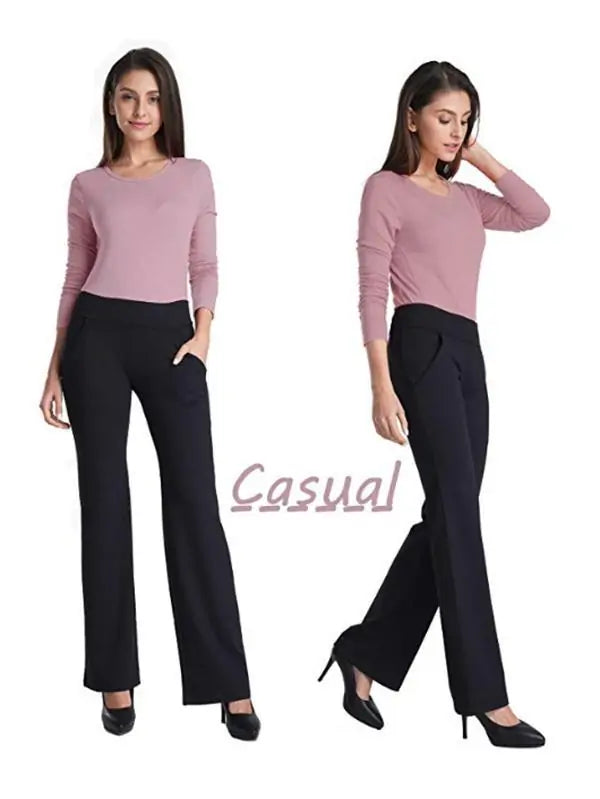 Pantalons de Costume à Haute Élasticité