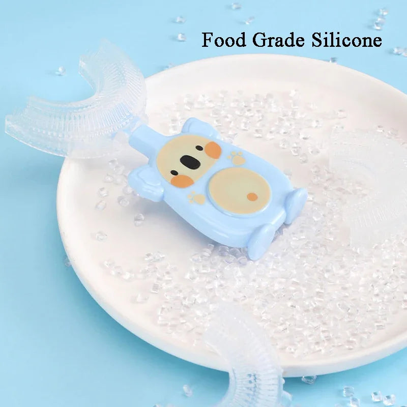 Children's Smart 360 Degree U Shape Manual Toothbrush