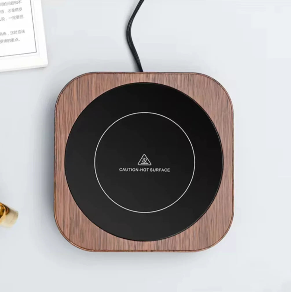 Stylish Electric Coffee Mug Warmer - Keep Your Drinks Warm