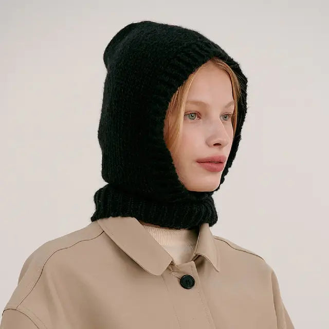 Gorro Balaclava de Punto para Uso Exterior en Invierno