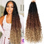 Goddess Box Braids Crochet Hair - 24 Inch, 8 Packs, Boho Style