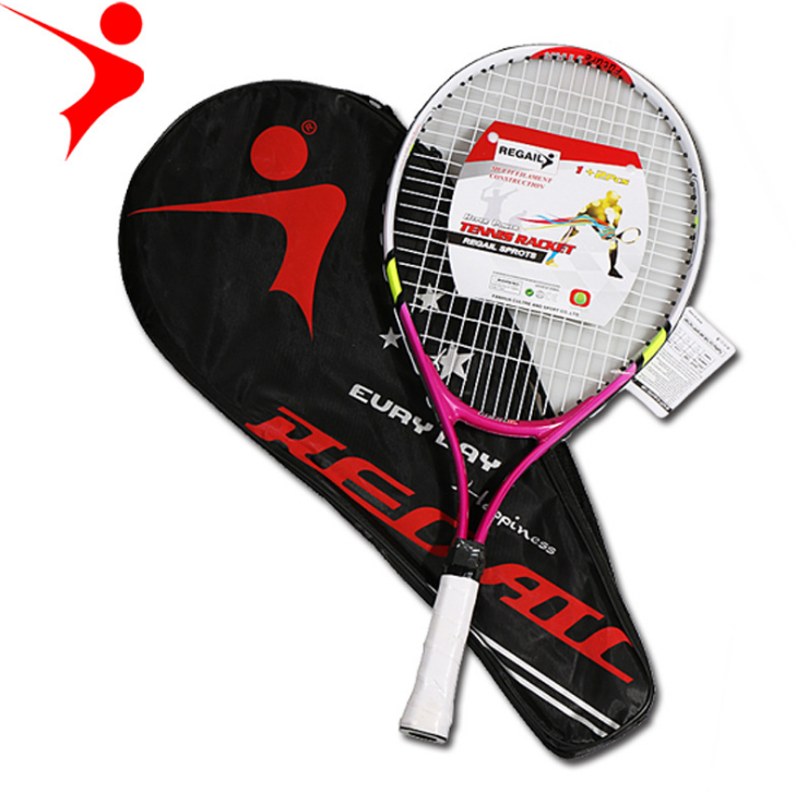 High Quality Junior Tennis Racquet Raquette Training Racket for Kids Youth Childrens Tennis Rackets with Carry Bag - Korvel