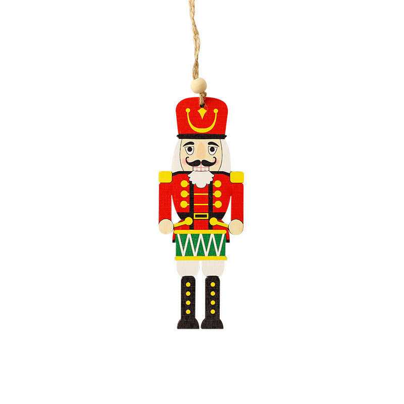 Elk Snowman Christmas Decoration Snowflake Santa Claus Christmas Tree Pendant Christmas Tree Decoration - Korvel