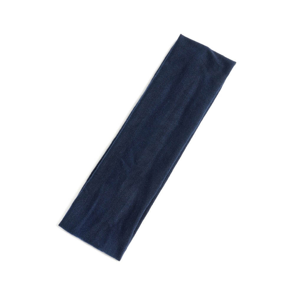 Simple Sports Headband Running Sports Anti Sweating Yoga Headband Unisex Solid Color Single Loop Headband - Korvel