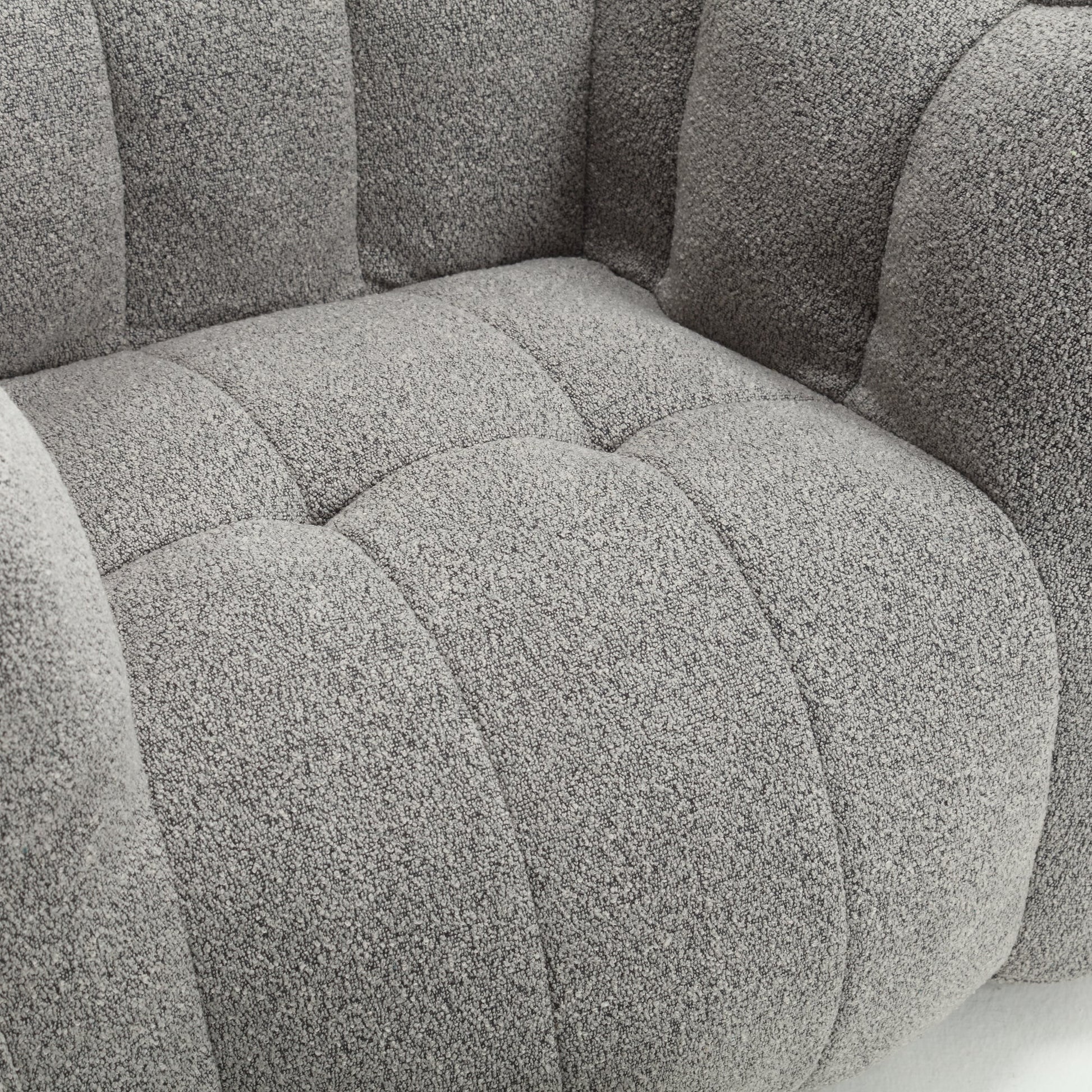 Soft Bean Bag Chair with High Resilient Foam(Chips)for living room and bedroom,Comfortable Square Lazy Sofa with Footstool - Korvel