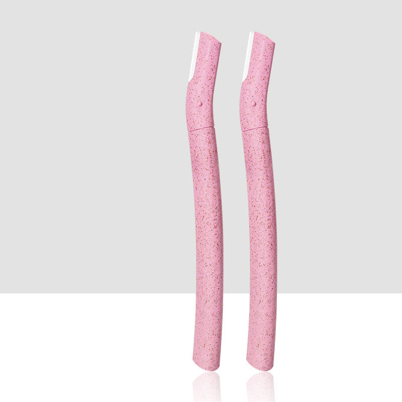 2 Pcs Eyebrow Trimmer Set Macro Safety Eyebrow Razor Ladies Eyebrow Shaver Shaved Eyebrow Knife Beauty Tool - Korvel