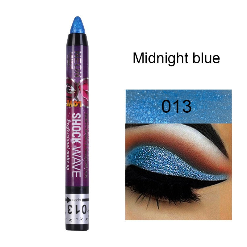 KISS SUSY 36 color eye shadow pencil stick lip pencil 2 in 1 is not easy to smudge - Korvel