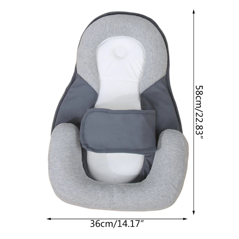 Gentle & Effective Spit Up Prevention Cushion Ergonomic Support Pillow for Baby - Korvel