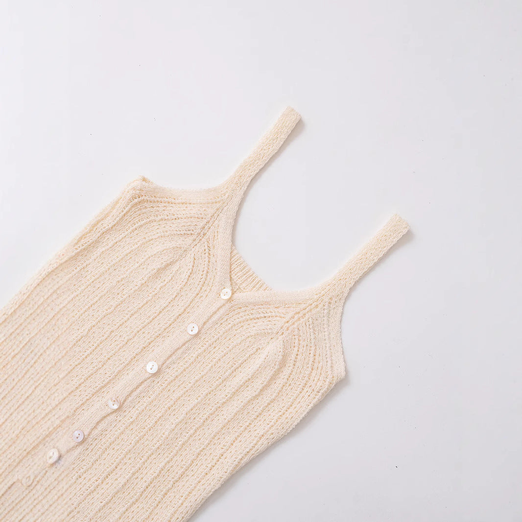 Spring New Style Round Neck Solid Color Loose Knit Sweater - Korvel