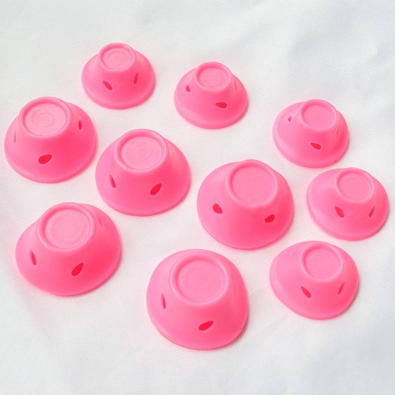 Magic Hair Care Rollers Set - No Heat Soft Silicone Curlers