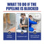 JUE-FISH Drain Gel Pipe Unclogger for Kitchen & Bathroom