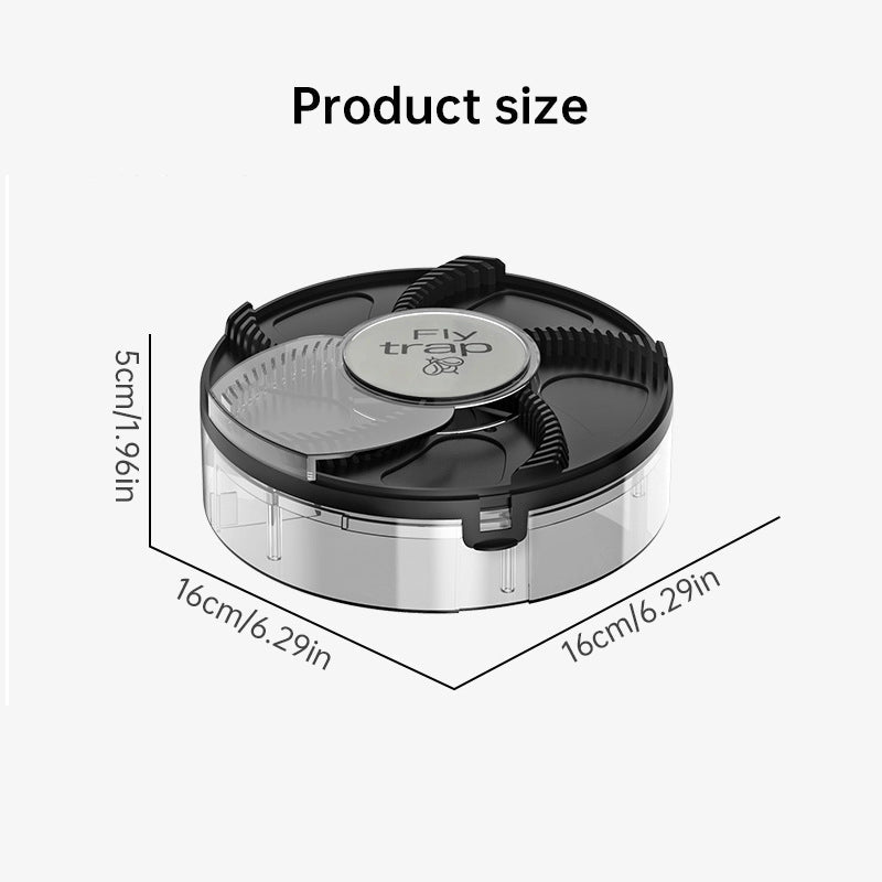 Fly Trap: Automatic, Removable Pest Catcher for Household & Kitchen - Korvel