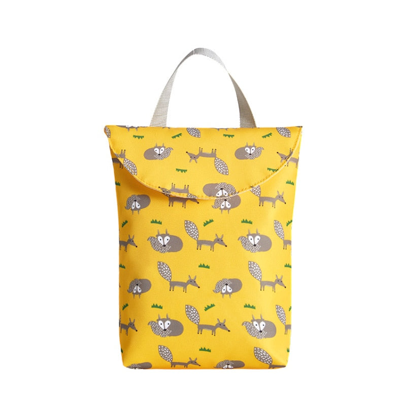Bolsa Organizadora de Pañales Impermeable Multifuncional para Bebés