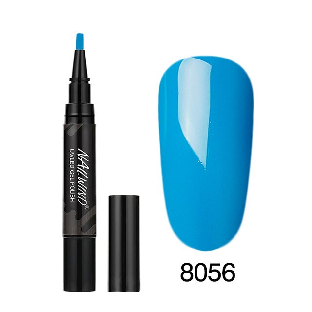 Venalisa 60 Colors Soak Off Gel Nail Polish with Glue Pen