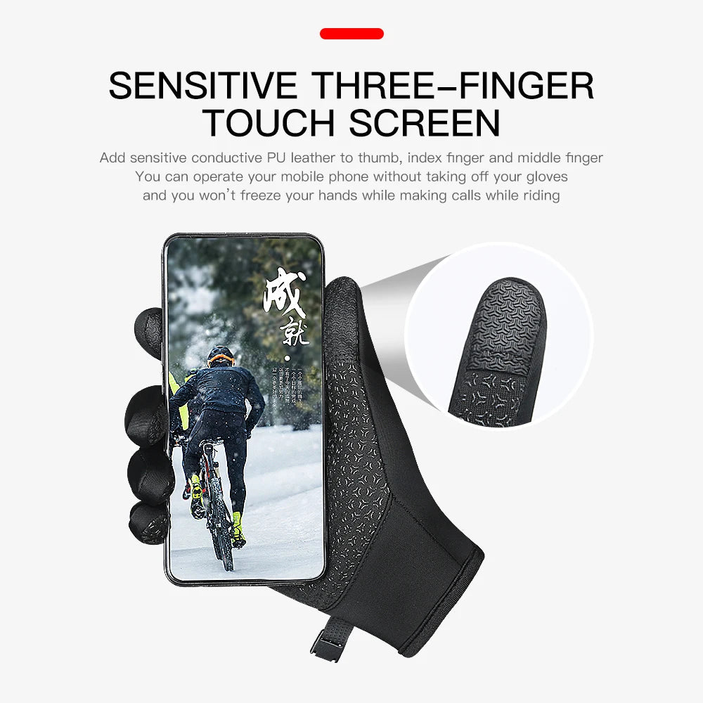 Guantes de Invierno Táctiles Premium para Deportes al Aire Libre