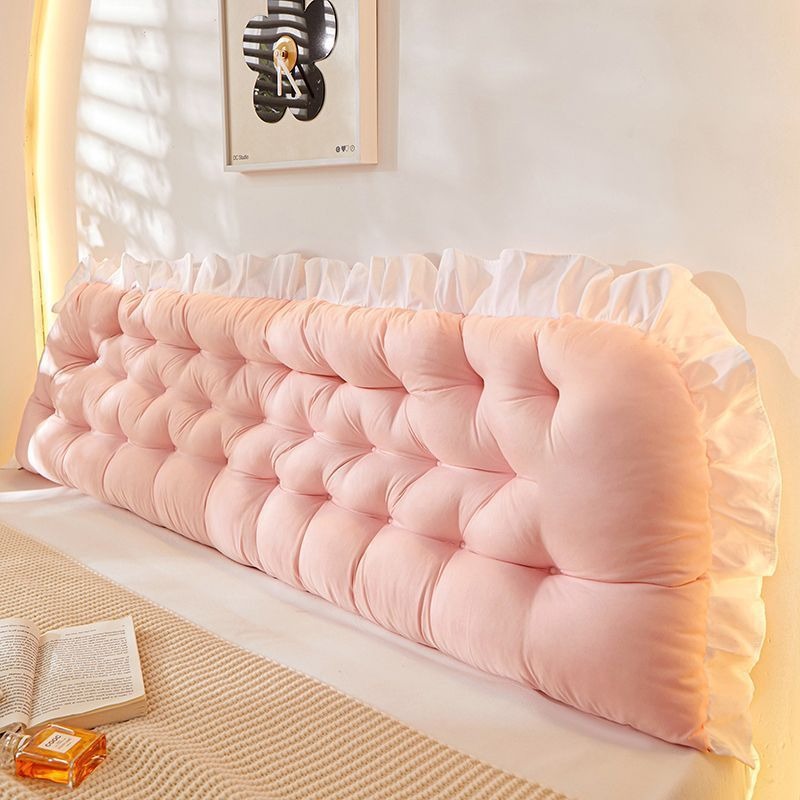Bedside cushions soft pack bed pillow dormitory reading large back cushion pillow girl sleeping sofa waist protection gift - Korvel