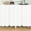 ON-TRANS Cream Style Shoe Cabinet with Adjustable Legs
