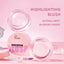 Pudaier temperature-changing blush transparent color-changing gel highlight blush cream natural nude makeup rouge blush - Korvel