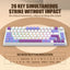 K81 Wired Gaming Keyboard with Luminous RGB Lighting