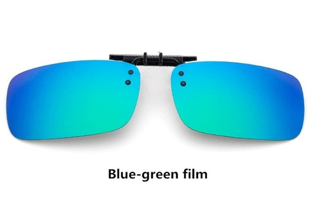 Gafas de sol clip-on polarizadas con espejo UV400