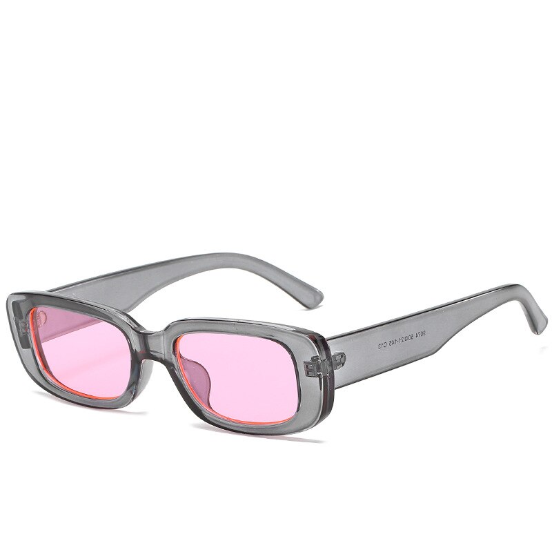 Trend Small Frame Sunglasses Female Square Sunglasses Olive Green Colorful Ins Street Shot Glasses - Korvel