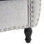 Velvet Multifunctional Storage Rectangular ottoman bench with 1 Pillow, grey - Korvel