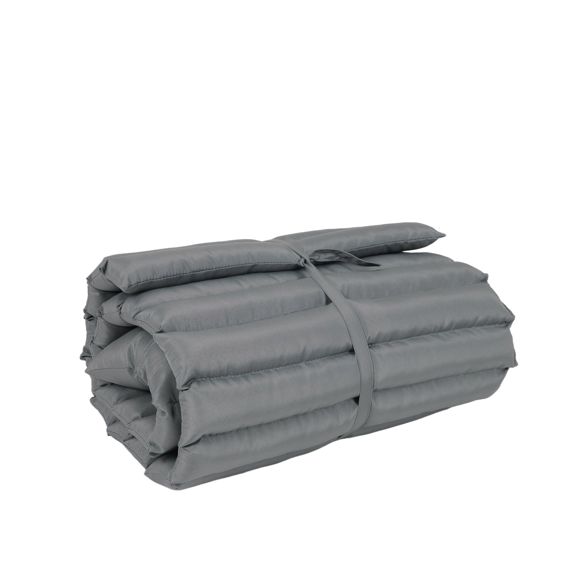 2PCS Set Outdoor Lounge Chair Cushion Replacement Patio Funiture Seat Cushion Chaise Lounge Cushion-GREY - Korvel
