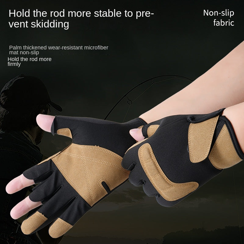Guantes de Pesca de Grado Profesional - Impermeables y Antideslizantes