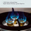 Outdoor Mini Portable Carabiner Stainless Steel 3.5KW Outdoor Camping Equipment Home Appliances Cooktop Gas Stove - Korvel
