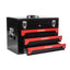 Caja de herramientas premium de 3 cajones para almacenamiento organizado