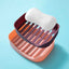 Bathroom soap box storage rack free perforated shelf drain toilet soap rack household suction cup wall-mounted soap box - Korvel