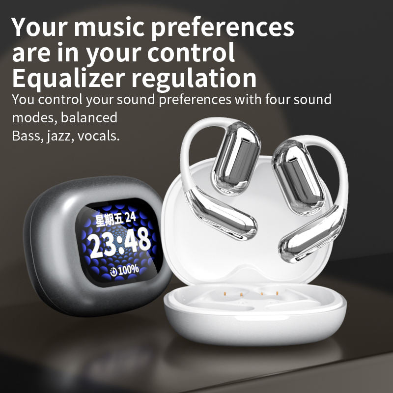 Active noise cancelling earphones wireless 5.3 noise-cancelling earphones hand free wireless headphones with mic Q16PRO - Korvel
