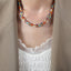 Niche Dripping Oil Titanium Steel Necklace for Women