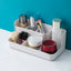 1pc Desktop Sundries Finishing Container Cosmetic Storage Partition Box Makeup Holder Stand Toiletries Plastic Case Organizer - Korvel