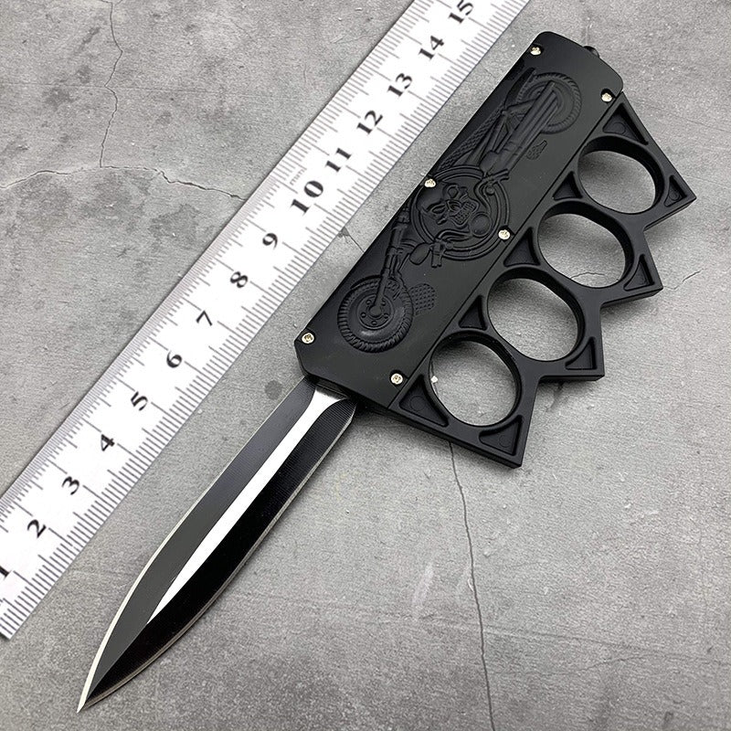 Outdoor Knife Glove Knife Stainless Steel Knife Field Survival Knife Portable Pocket Knife Defense Knife Fruit Knife - Korvel