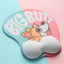 Cute Corgi Dog 3D Mouse Pad Ergonomic Soft Silicon Gel Anime Mousepad With Wrist Support Mouse Mat - Korvel