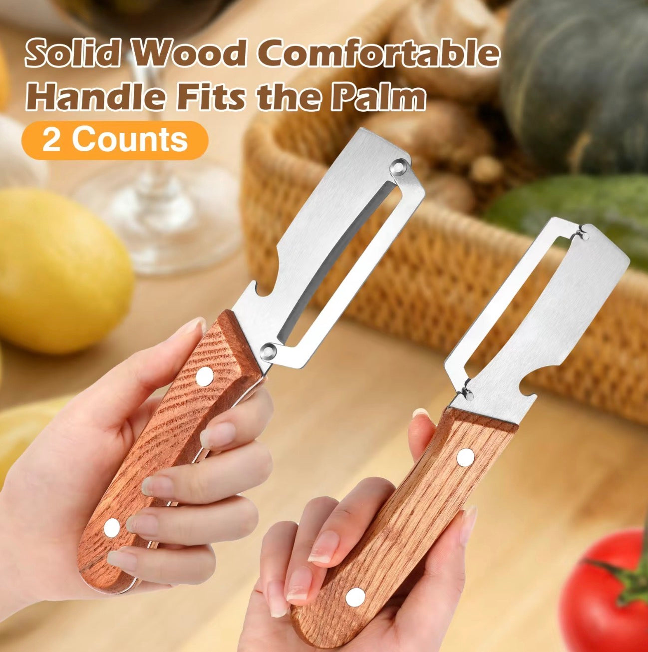 Ensemble d'éplucheurs DualEdge Pro - Essentiel de cuisine premium