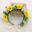 Diadema de Corona de Sol Hawaiana para Ocasiones Elegantes