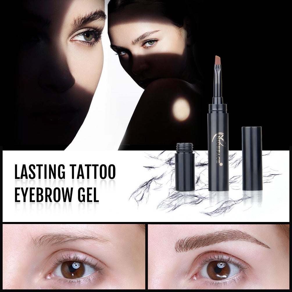 NICEFACE Eyebrow Booster Cream Dyeing Eyebrow Cream 4D Eyebrow Natural Fiber Gel Fiber Pen - Korvel