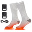 Motorcycle riding in winter heated socks for warmth and foot protection intelligent charging foot heating socks - Korvel