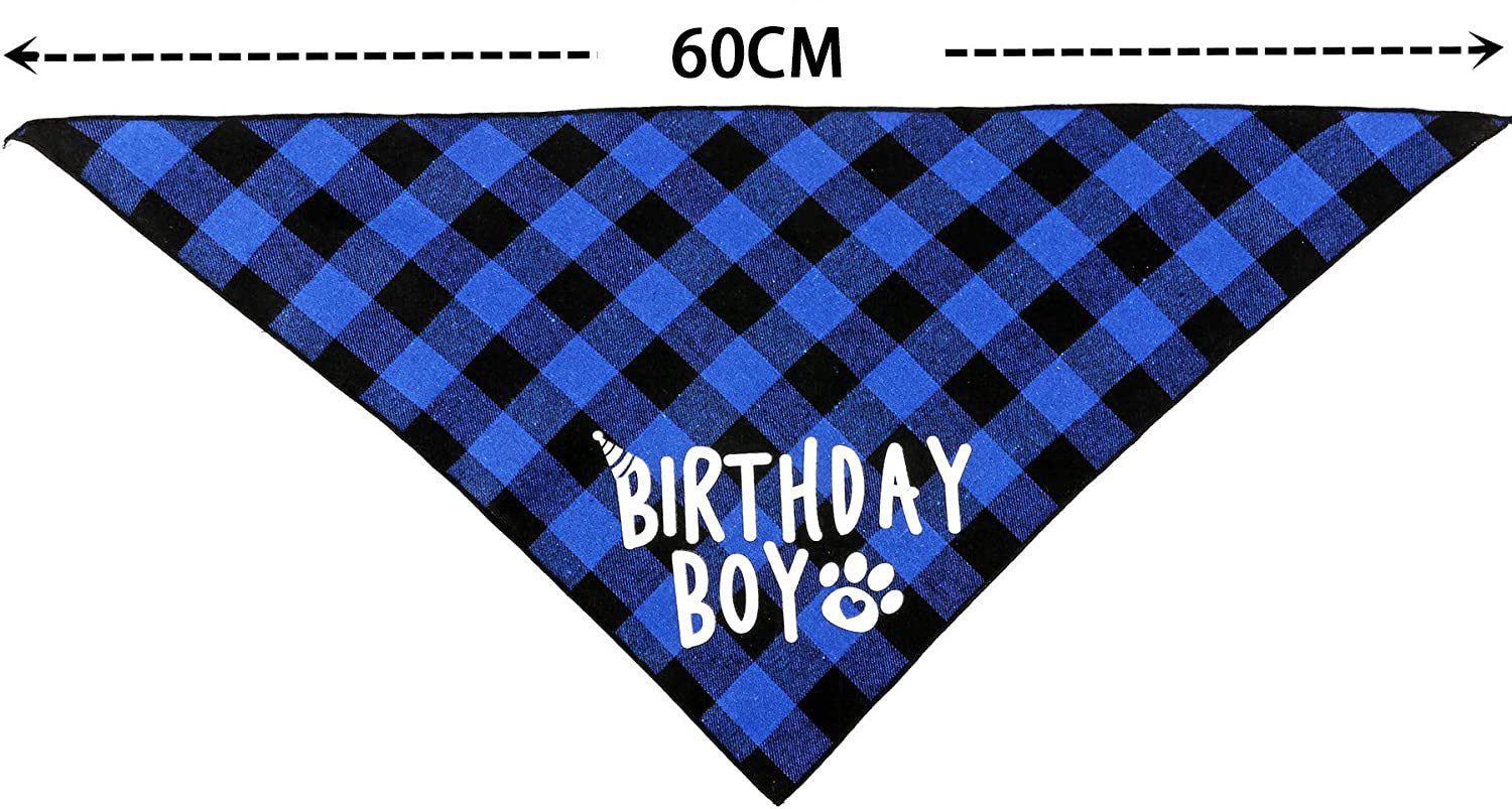 Pet Birthday Set  Triangle Scarf Hat Pet Party Decoration Styling Outdoor Creative - Korvel