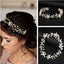 Handmade pearl twisted bead headwear wedding dress bride's hair accessories - Korvel